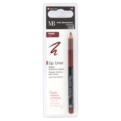 Miss Broadway Lip Liner Matita Contorno Labbra Prune n.04